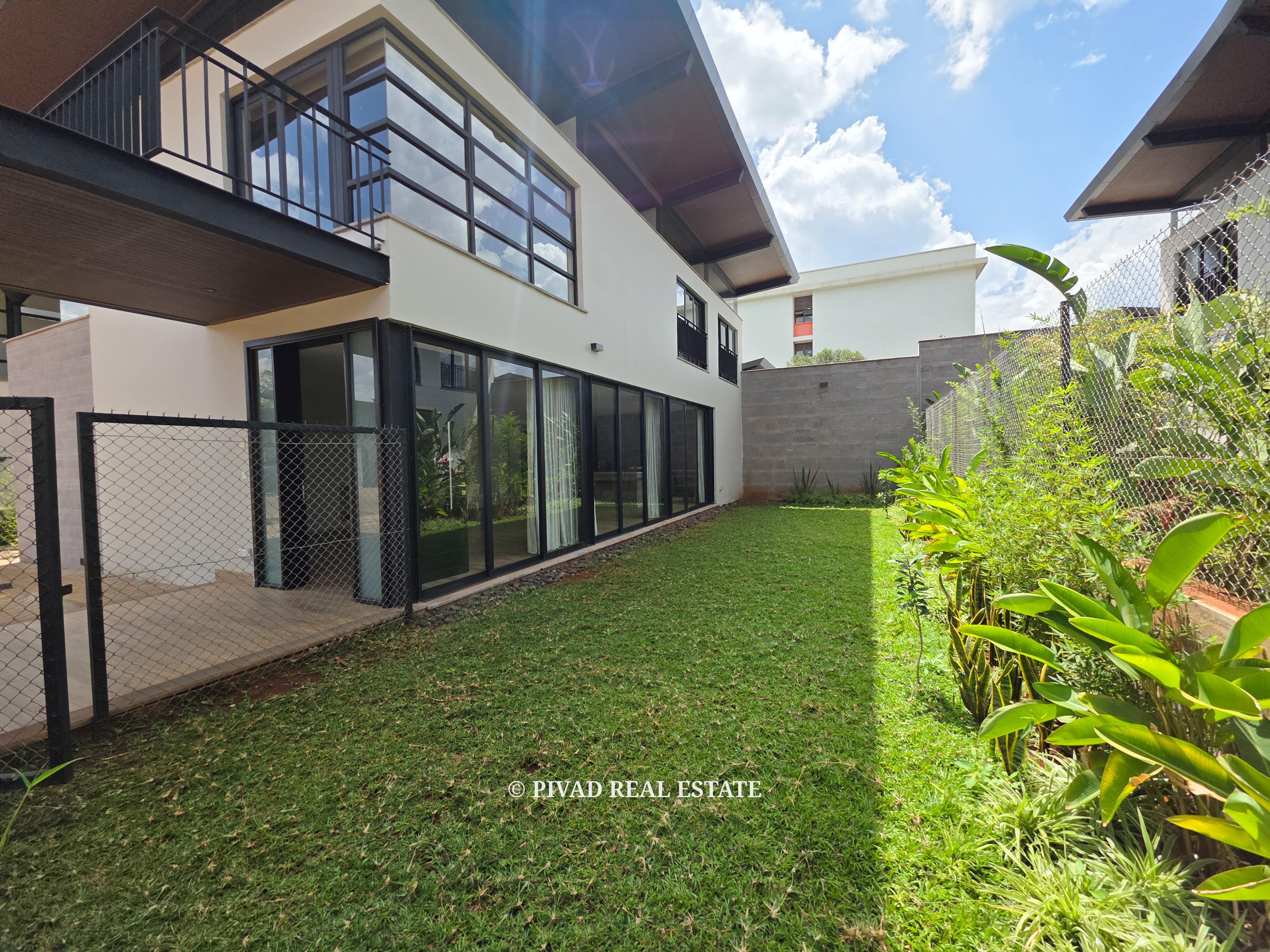 4 Bedroom Townhouse Available For Rent - Ineza Estate, Kiambu Road