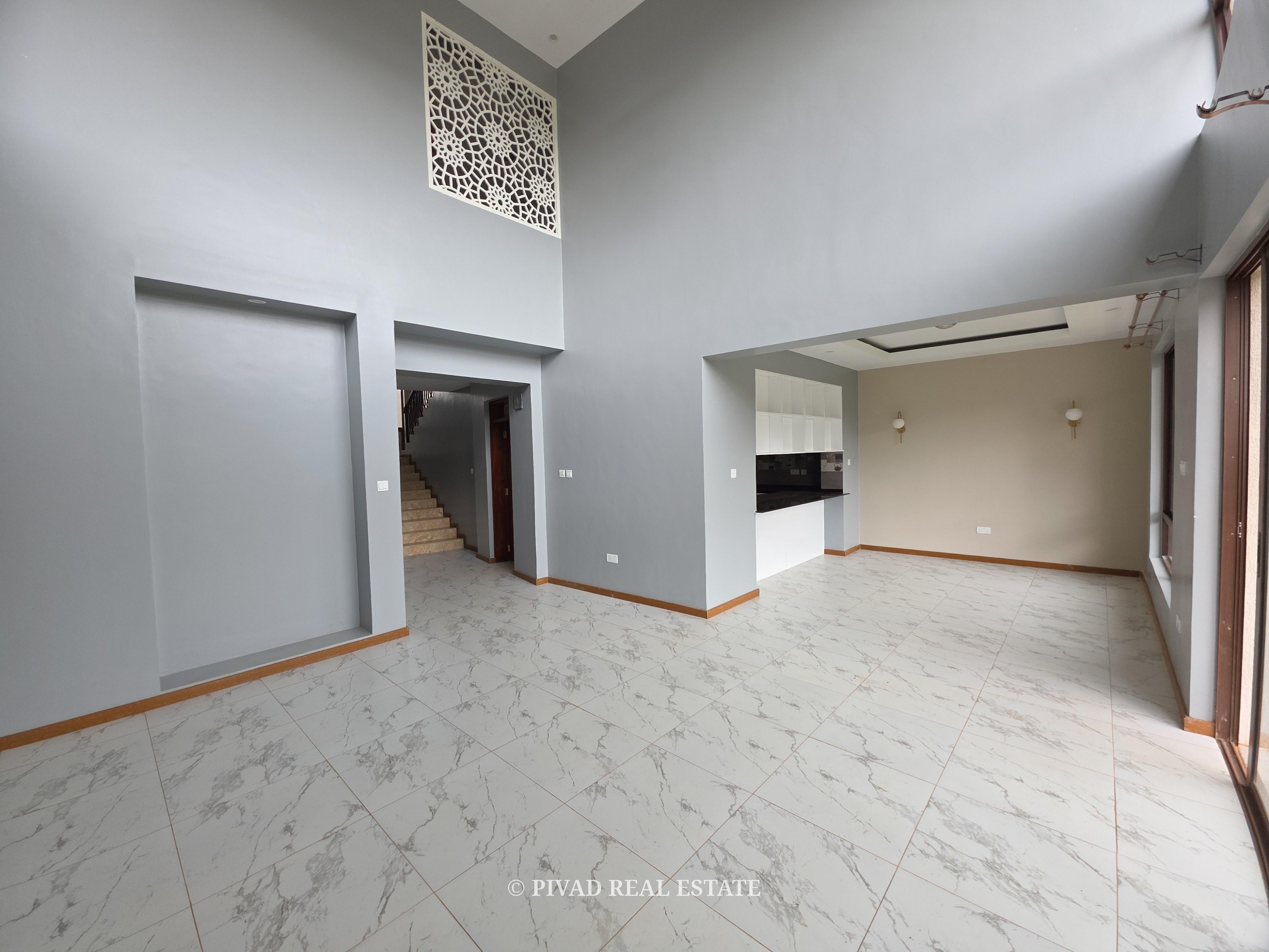 4 Bedroom House Available For Rent in Runda.