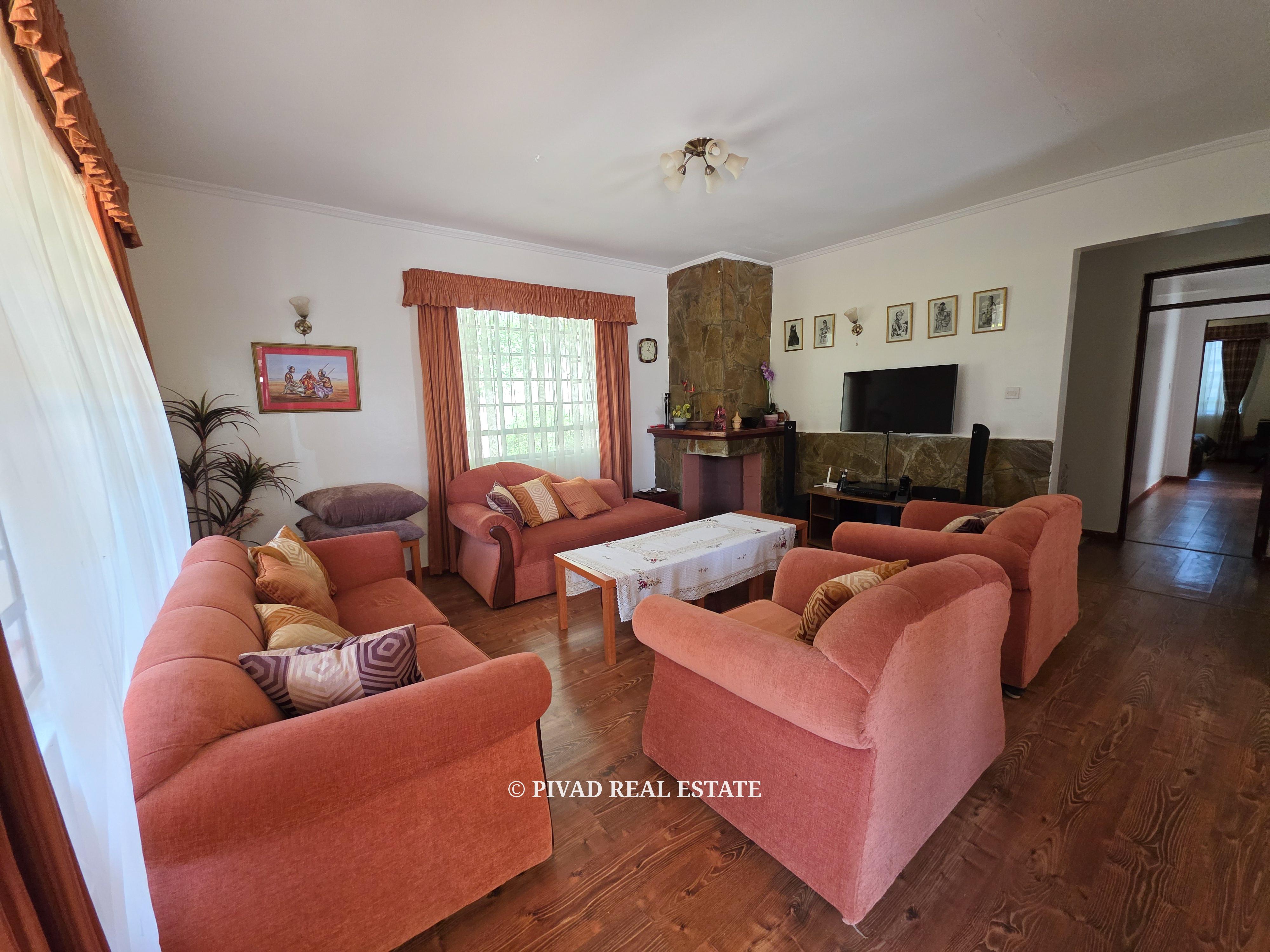 3 Bedroom fully furnished available for rent in Runda