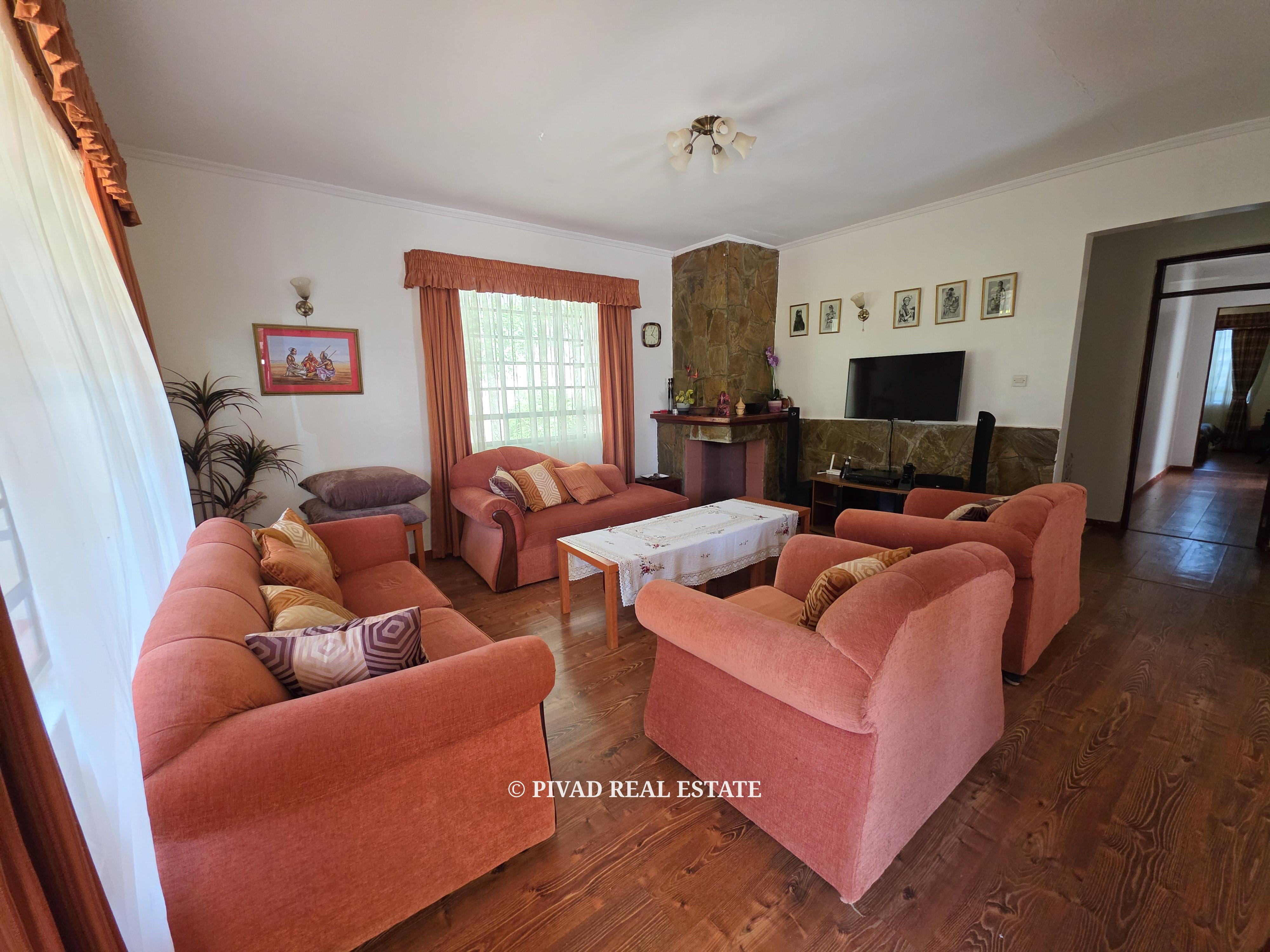 3 Bedroom fully furnished available for rent in Runda