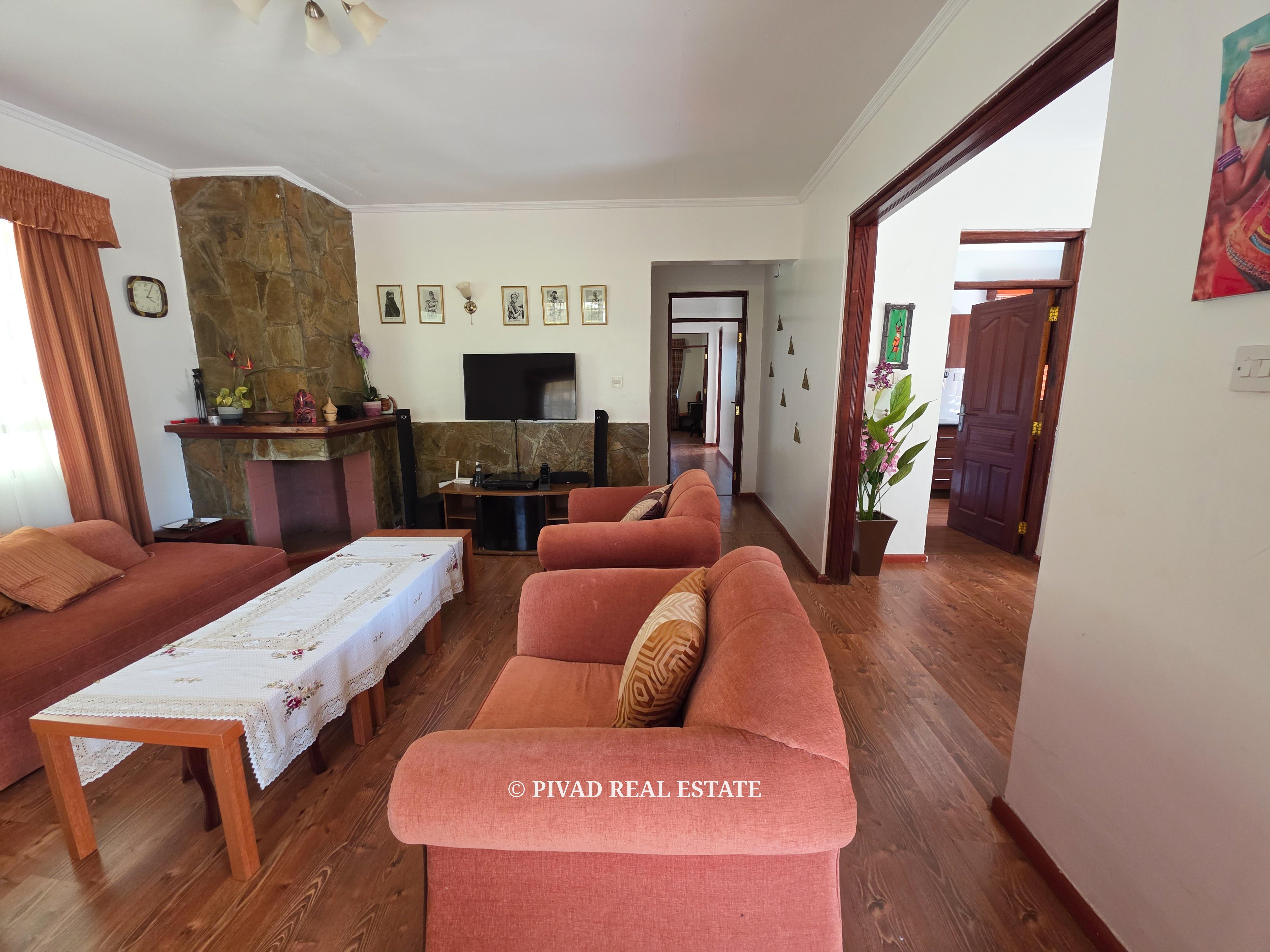 3 Bedroom fully furnished available for rent in Runda