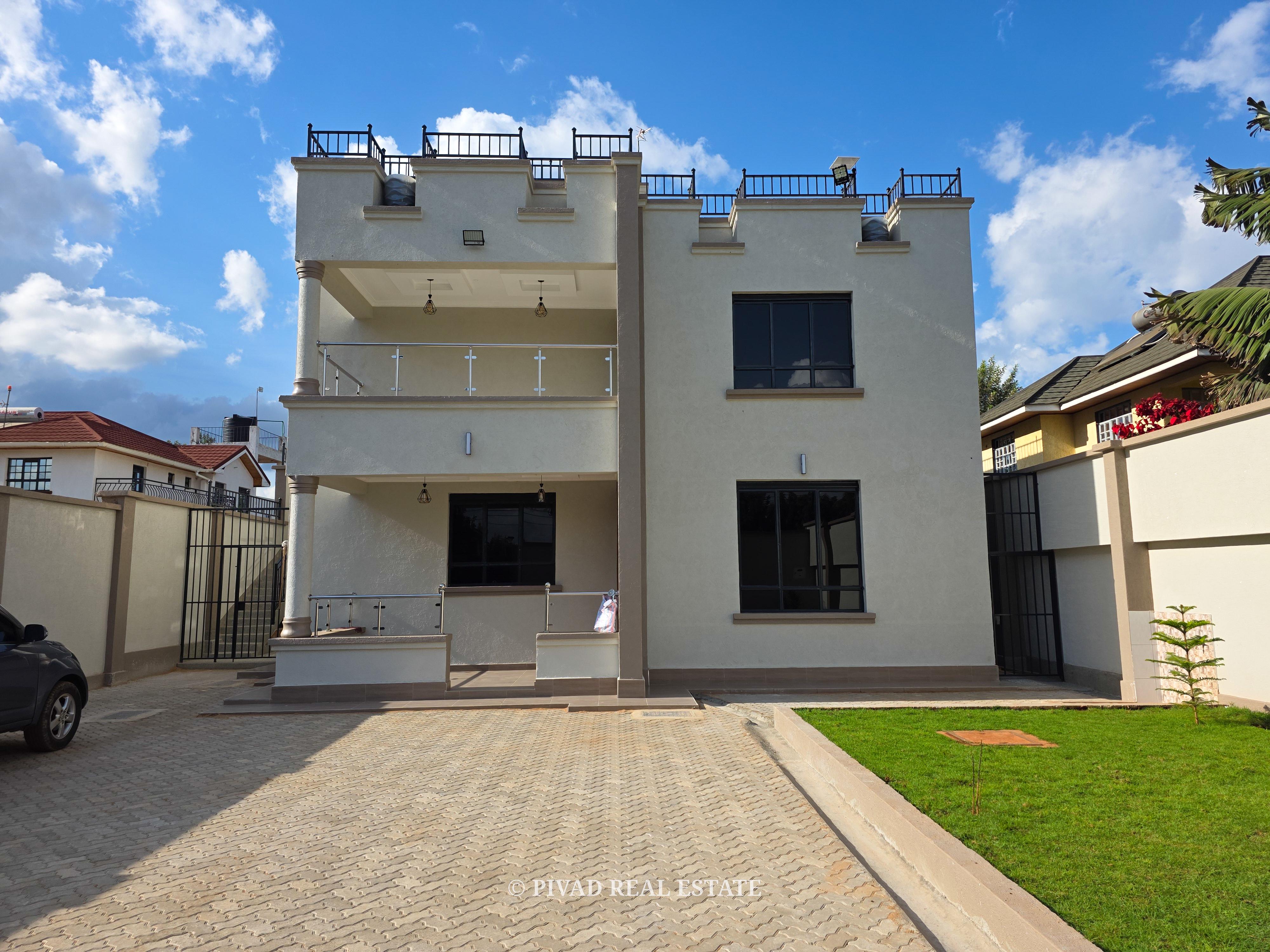 Newly Built 4 Bedroom house available for sale in Ruiru Kamiti Corner