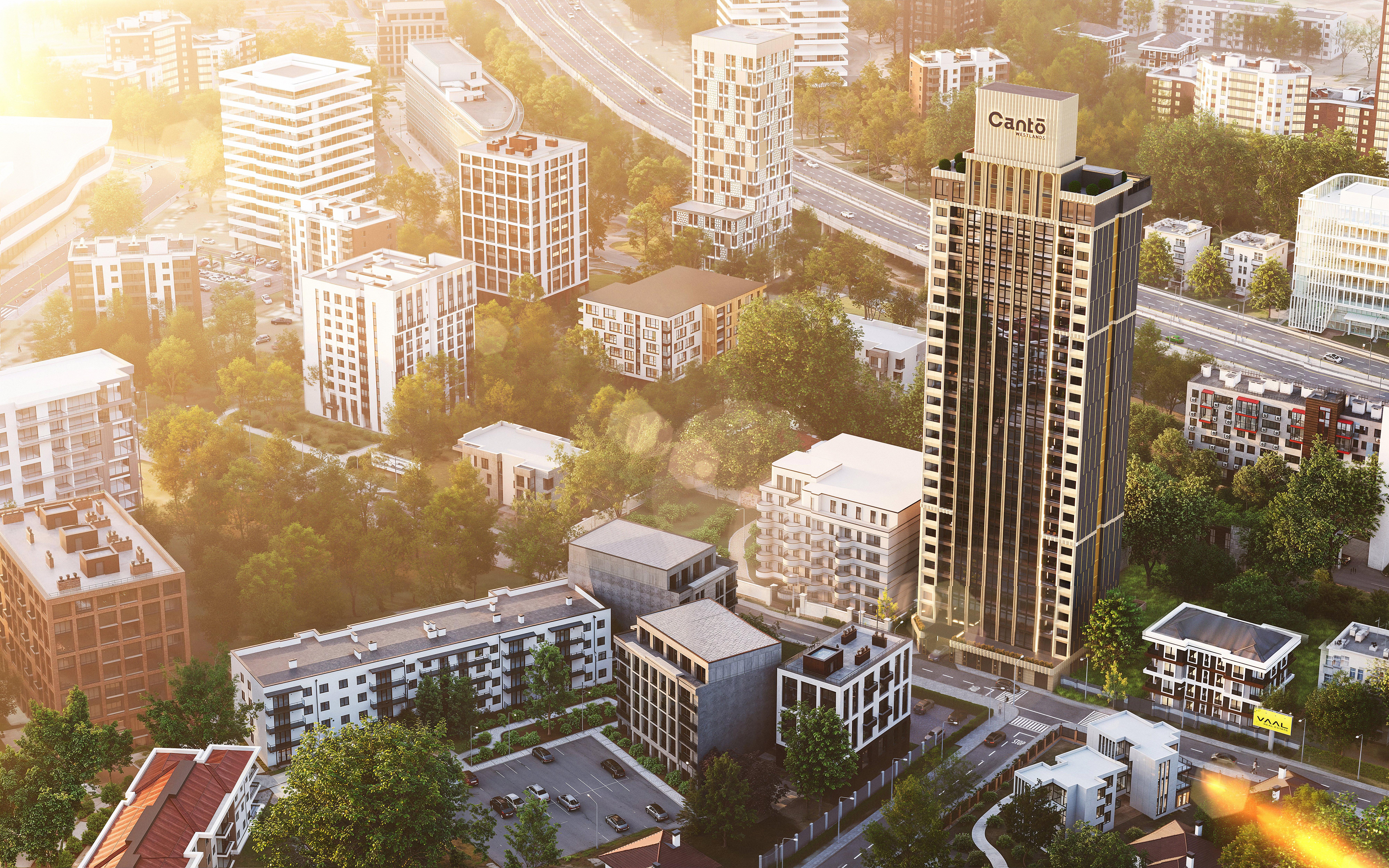 Canto Apartments | Luxury Studio & 1 Bedroom Apartments for Sale on School Lane, Westlands