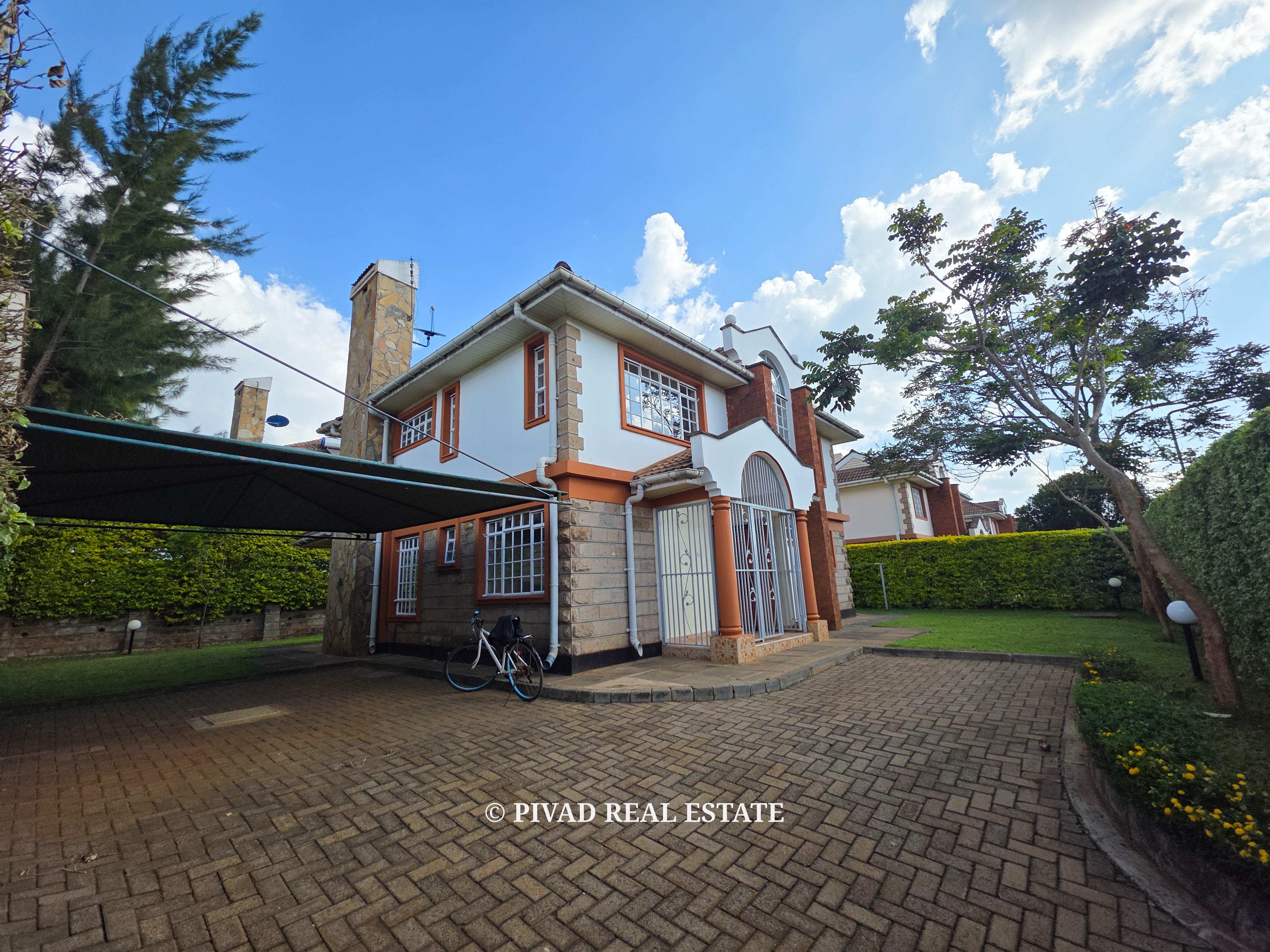 4 Bedroom House Available For Rent - Runda