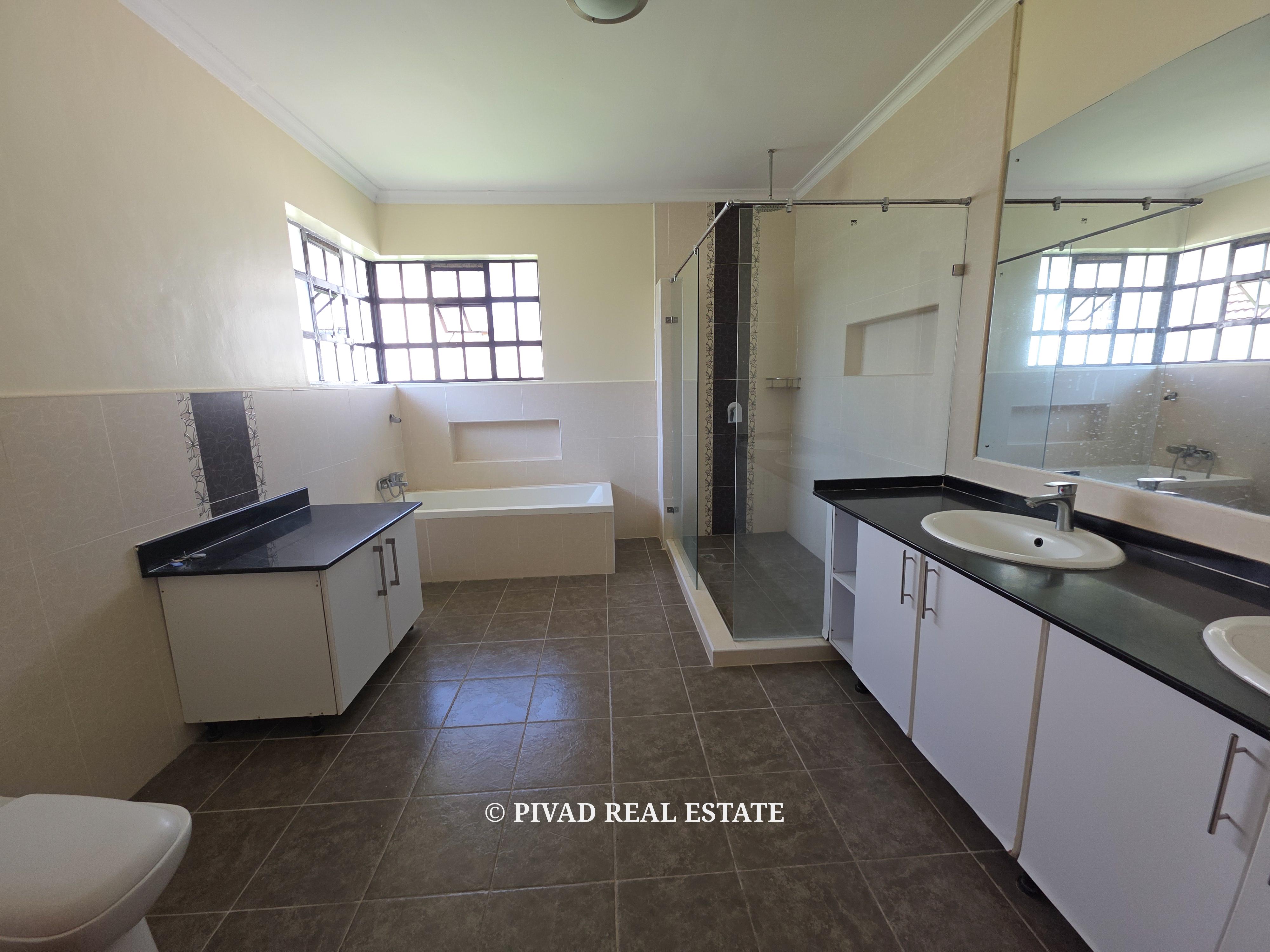 4 Bedroom House Available for Rent - Off Kiambu Road