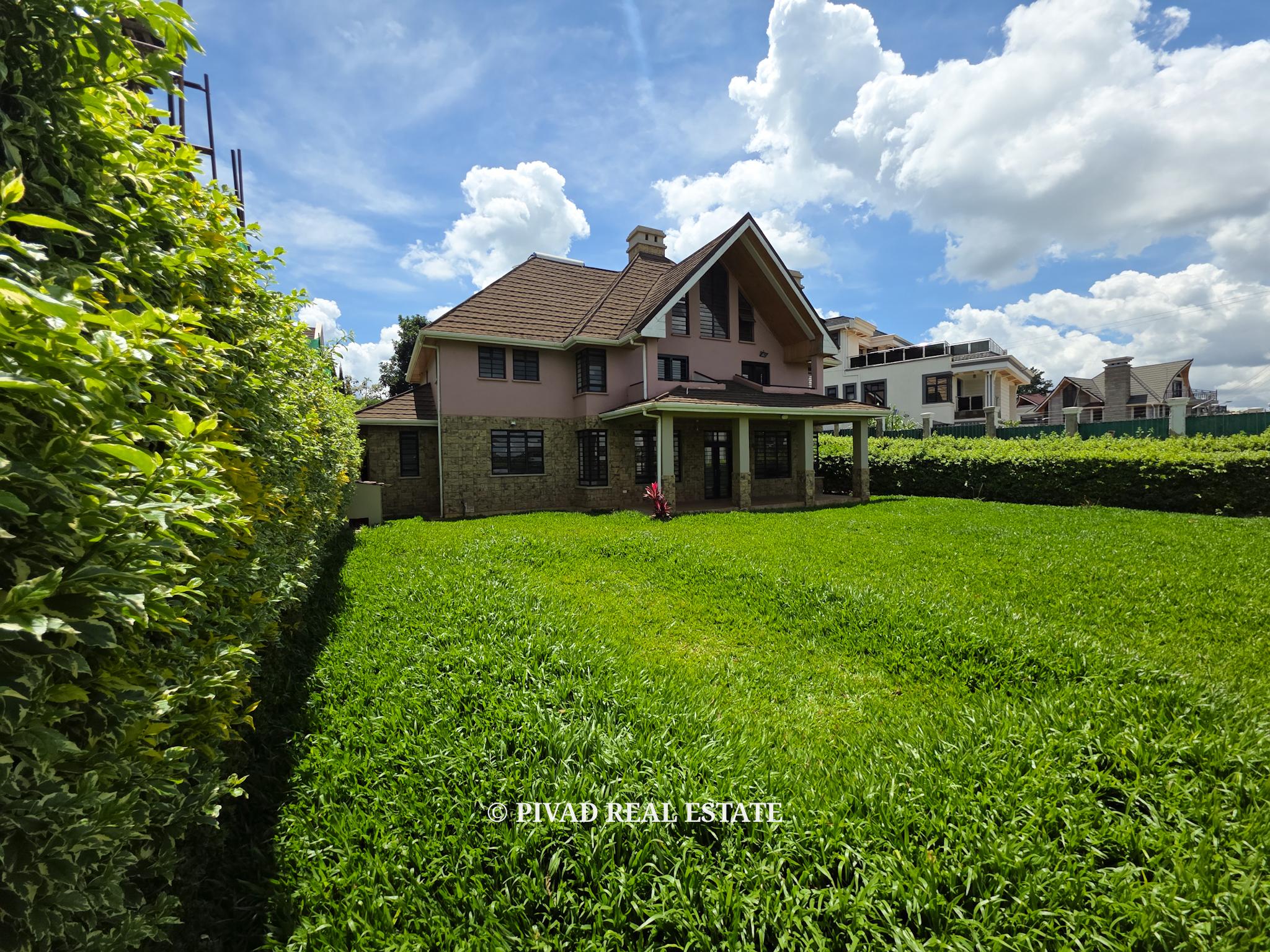 4 Bedroom House Available For Rent - New Runda, Off Kiambu Road