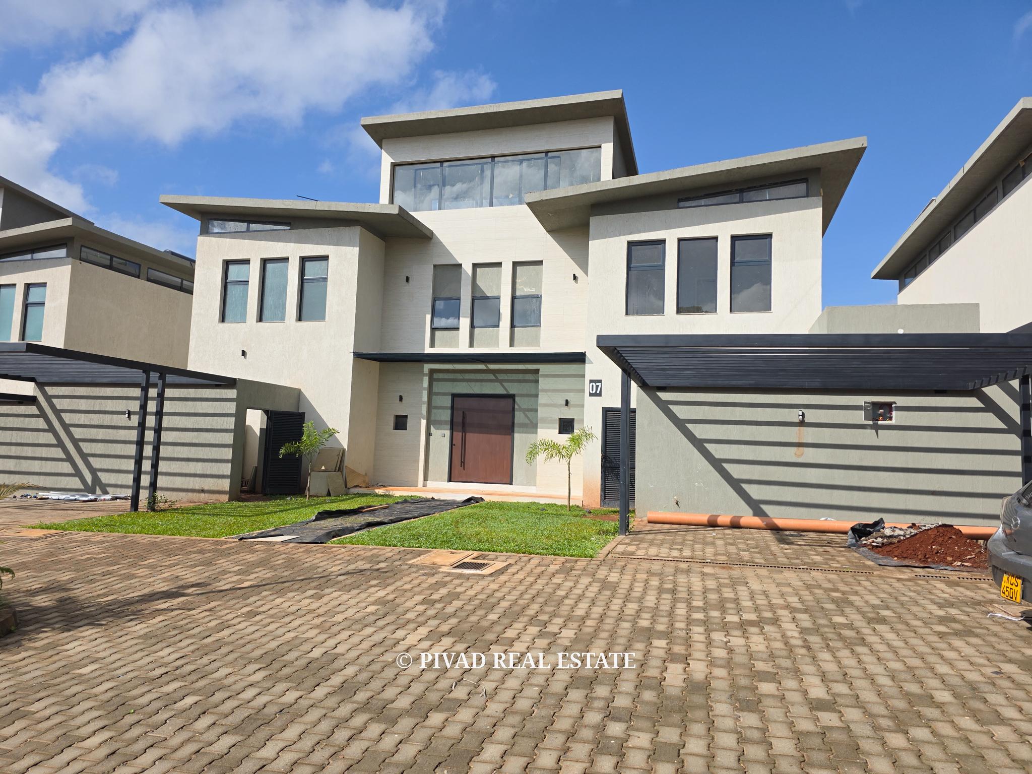 Newly built and modern 5 bedroom House available for Rent in Runda
