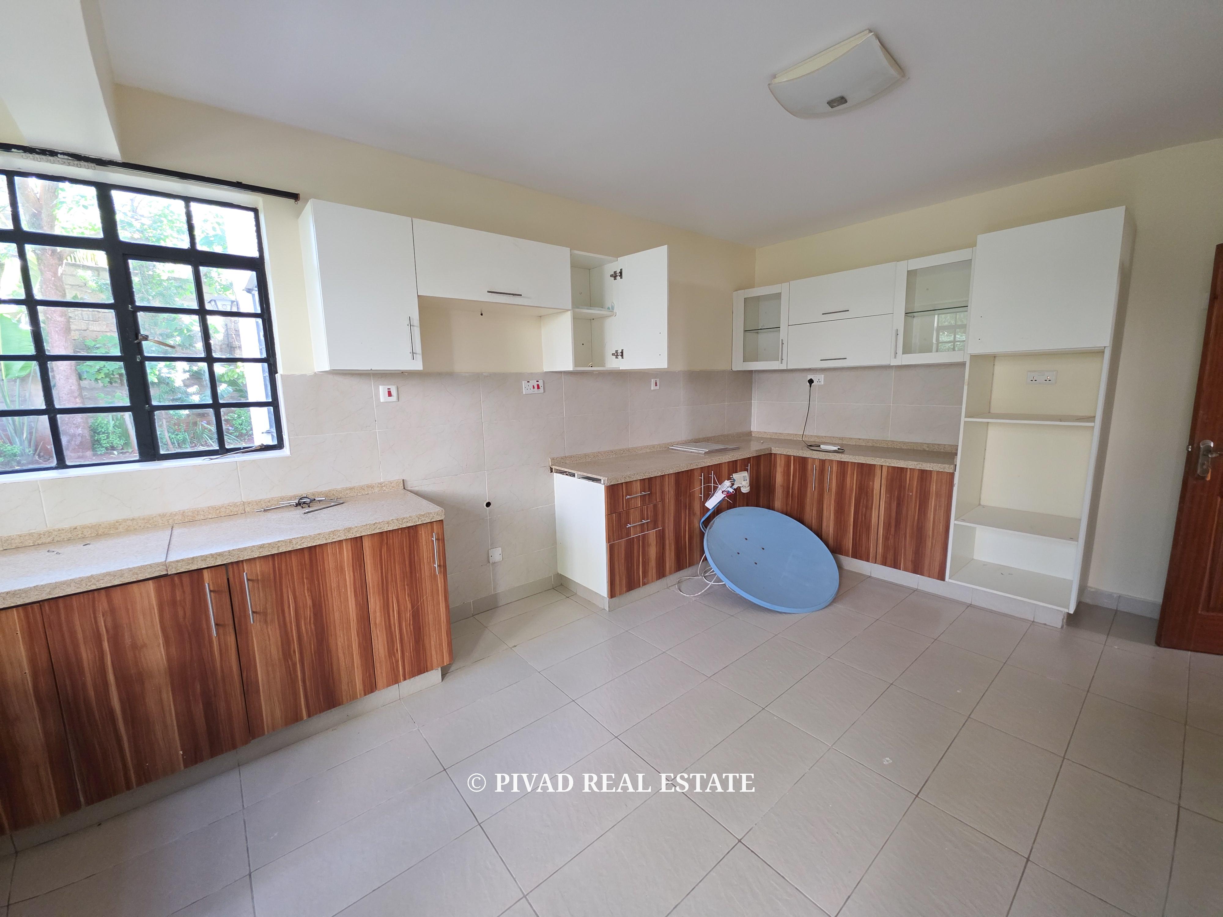 4 Bedroom House Available for Rent - Off Kiambu Road