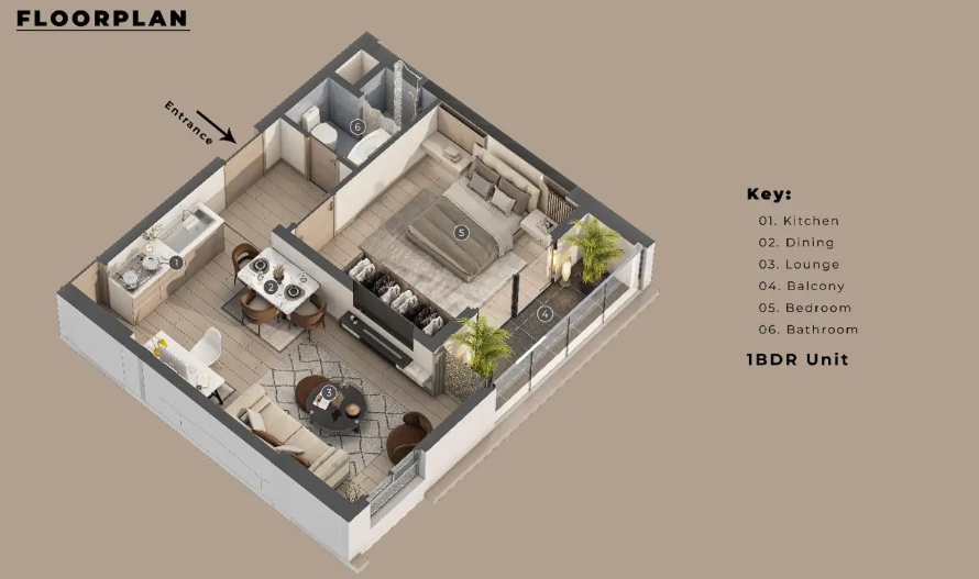 Baystar Residency | Modern Studio, 1 & 2 Bedroom Apartments for Sale in Kilimani (Near Yaya Centre)