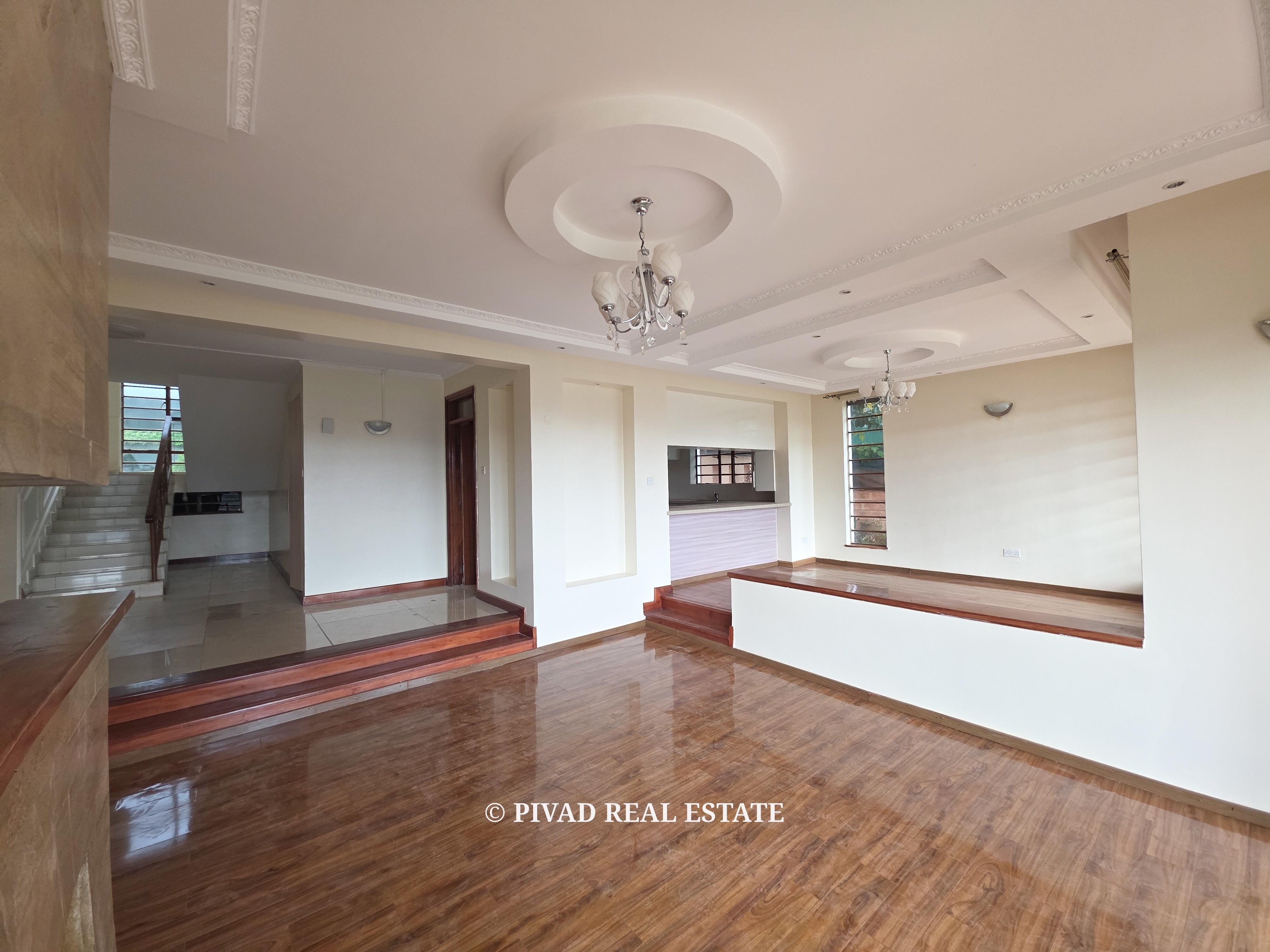4 Bedroom Townhouse Available For Rent - Along Kiambu Road