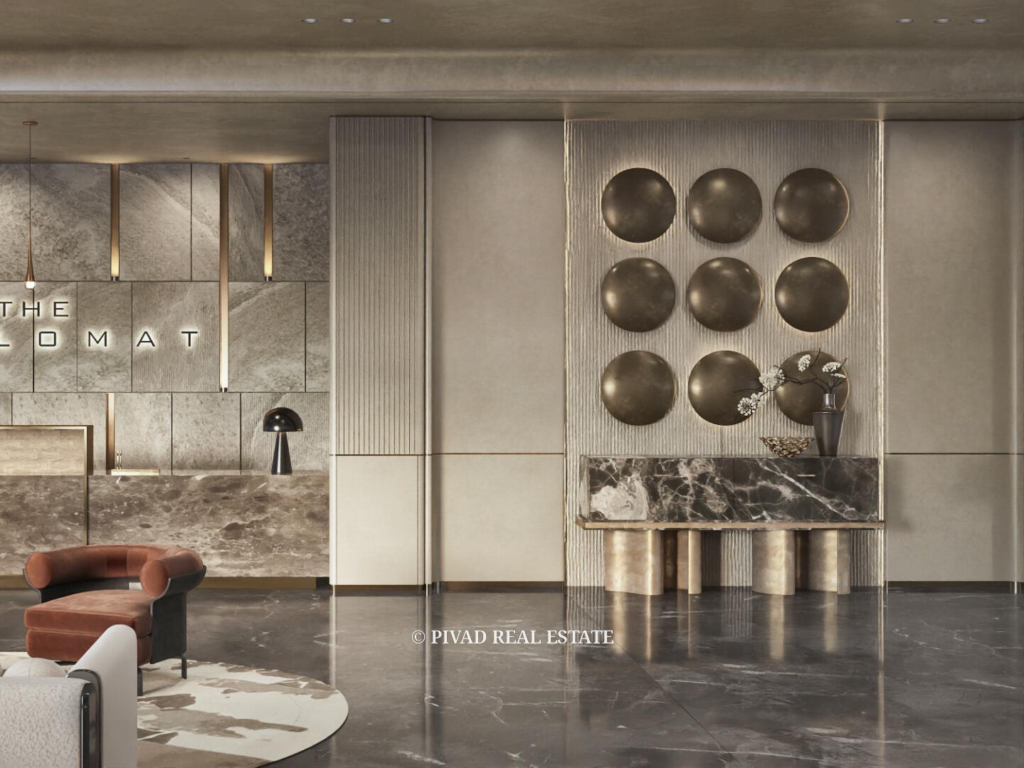 DIPLOMAT RESIDENCES 1 AND 2 BEDROOM APARTMENTS FOR SALE