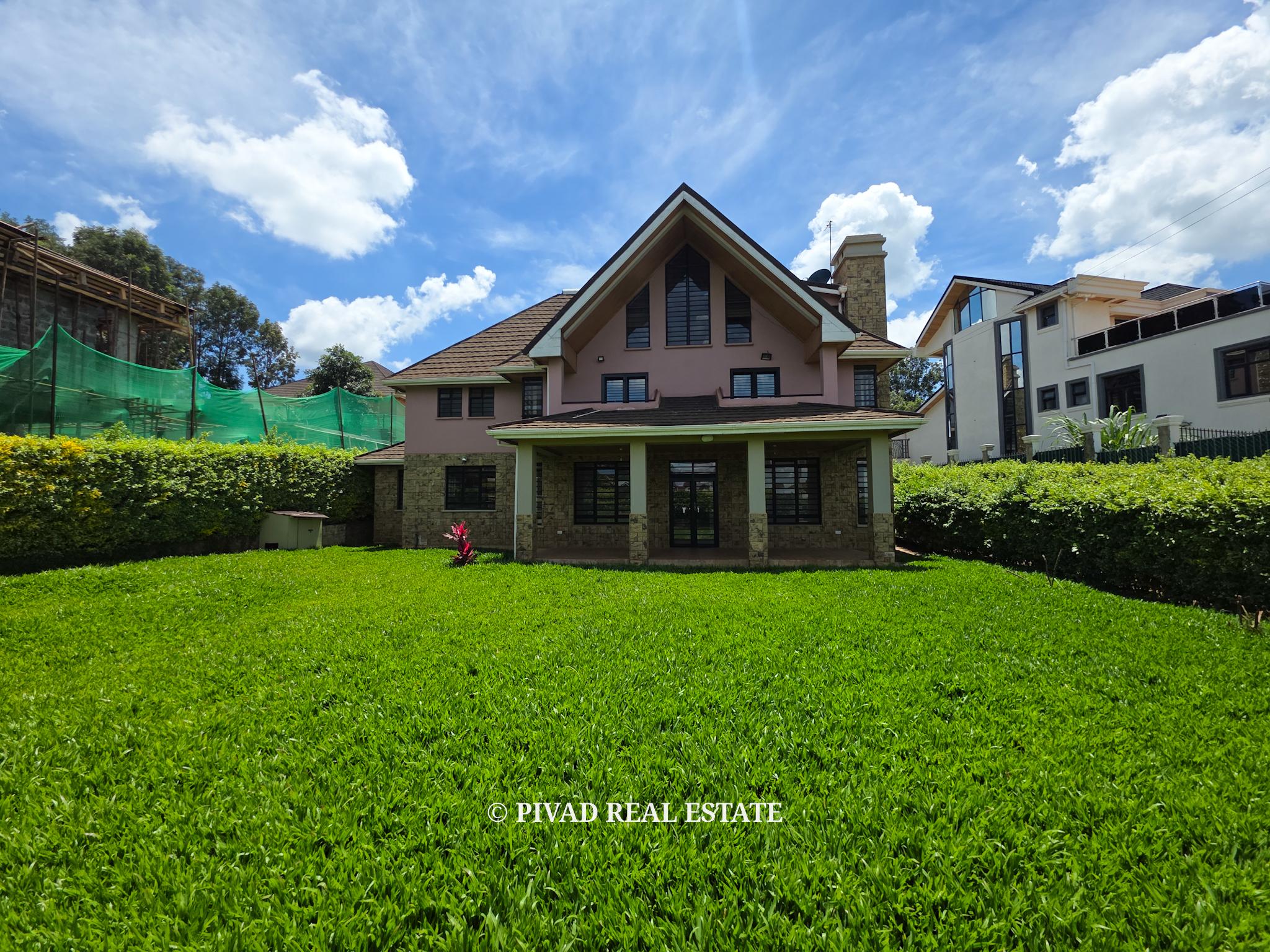 4 Bedroom House Available For Rent - New Runda, Off Kiambu Road