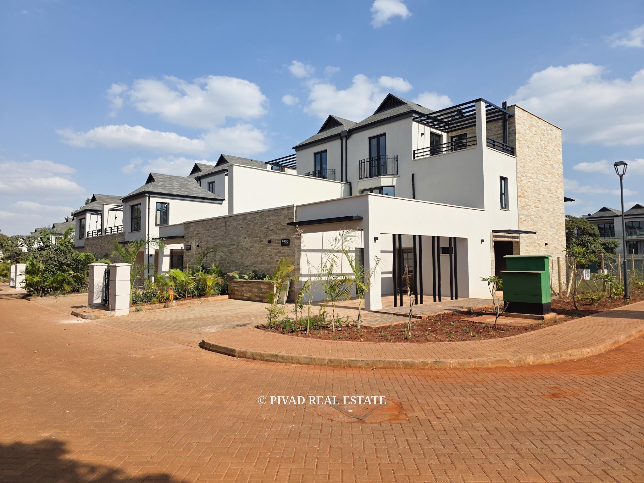 Modern 4 Bedroom Villa available for rent in Palm Valley Estate, Runda