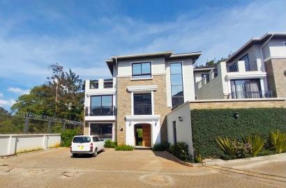 4 bedroom townhouse Available for Sale along Peponi Road, Westland