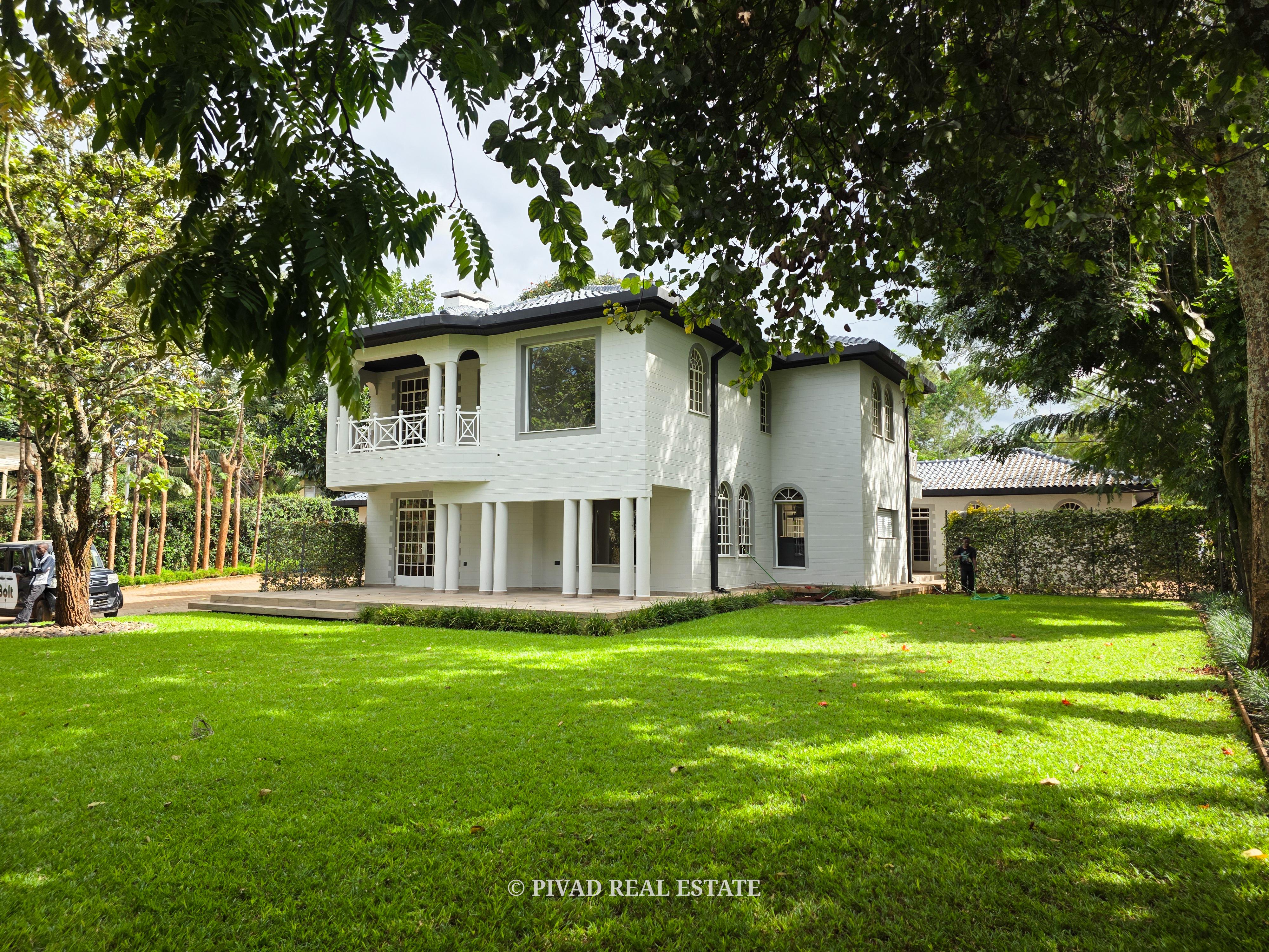 A modern 5 bedroom house available for rent in Runda