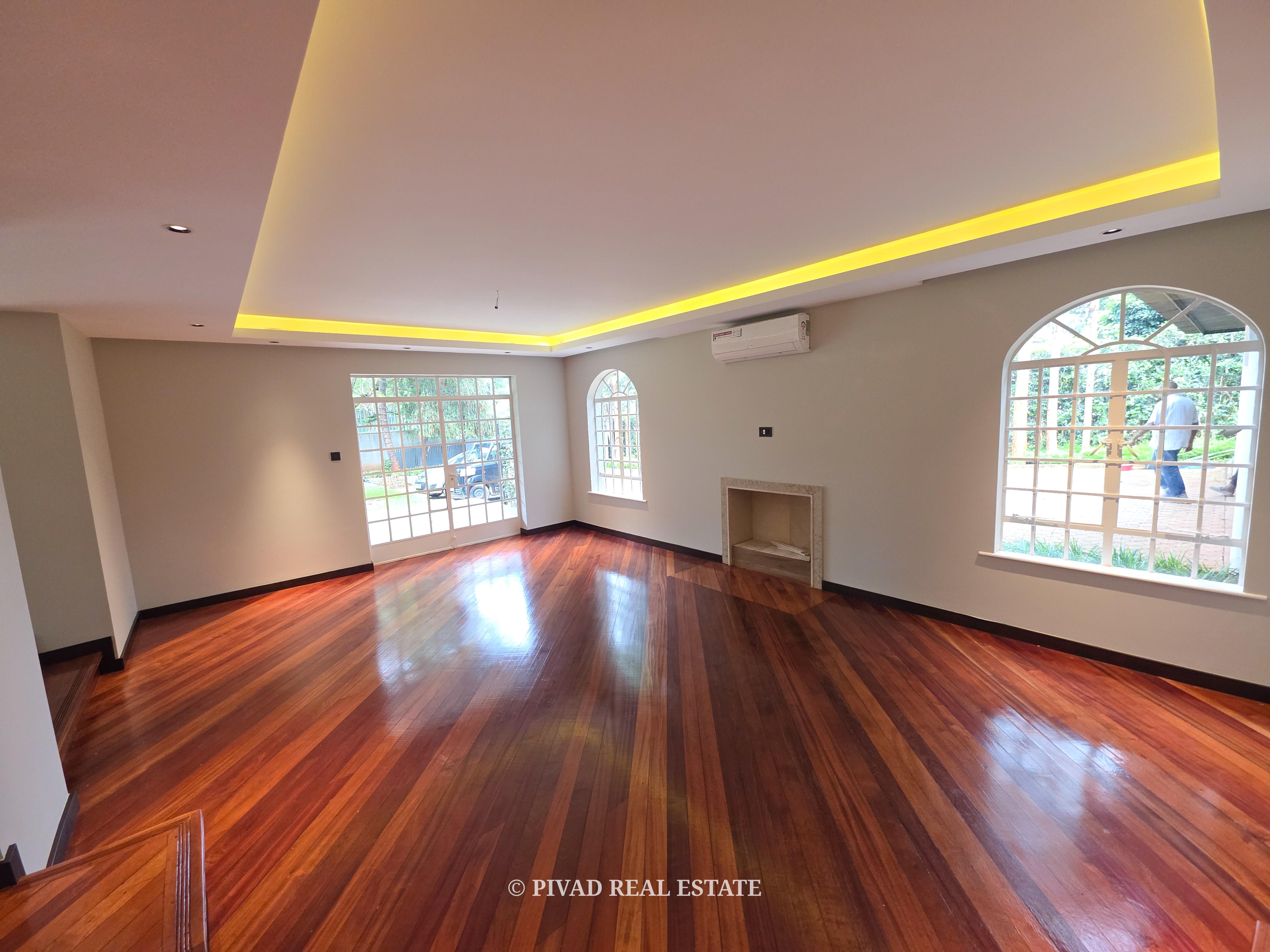 A modern 5 bedroom house available for rent in Runda