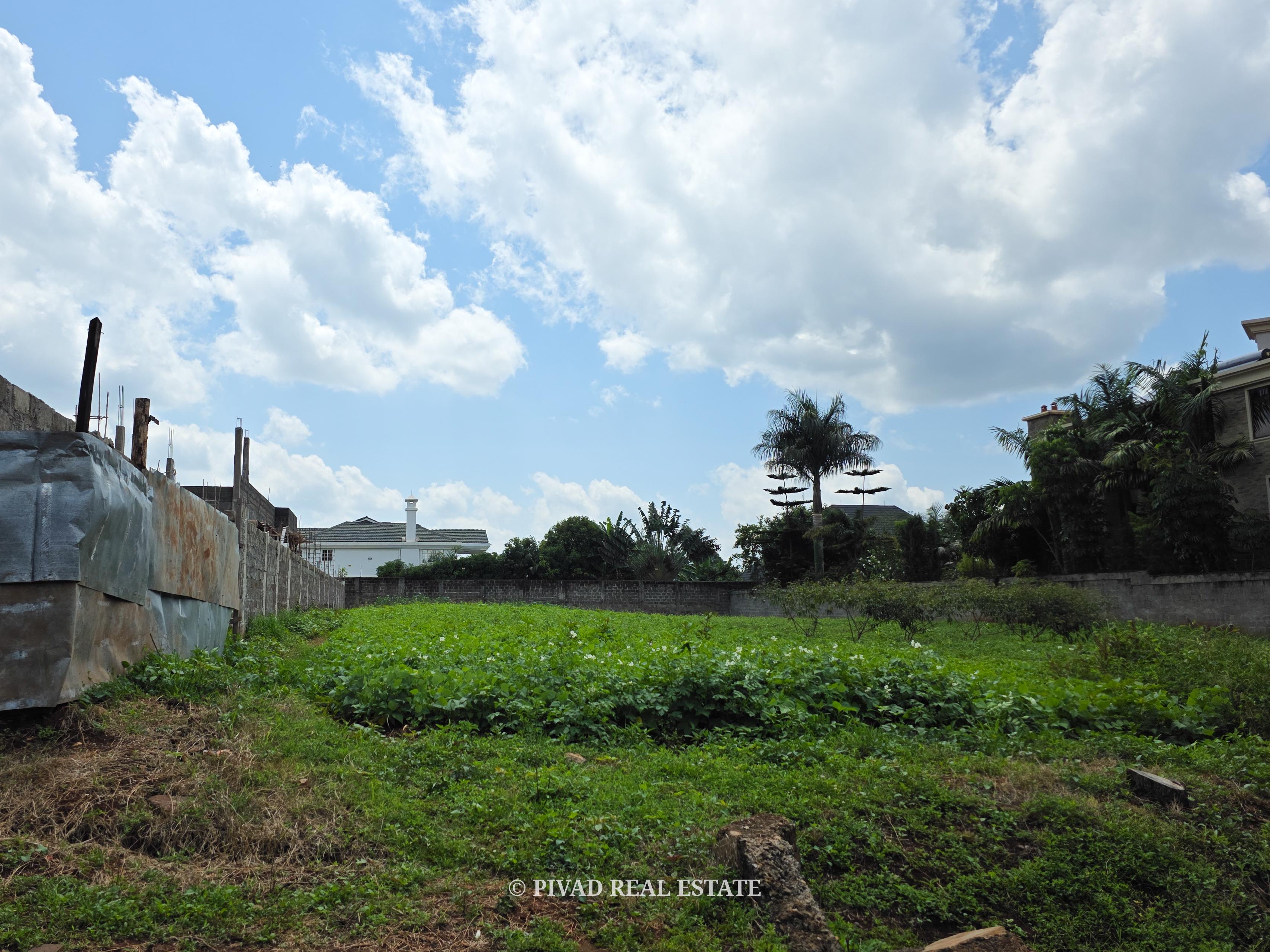 Half Acre Land For Sale in Runda Meadows Available for Sale