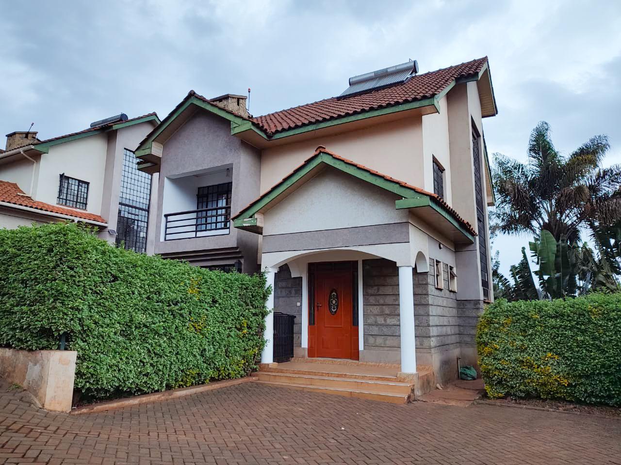 4 Bedroom townhouse available for Sale off Kiambu Road