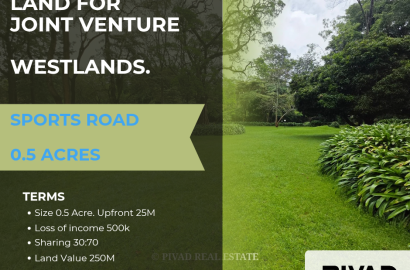 Half Acre Available For Joint Venture along sports road