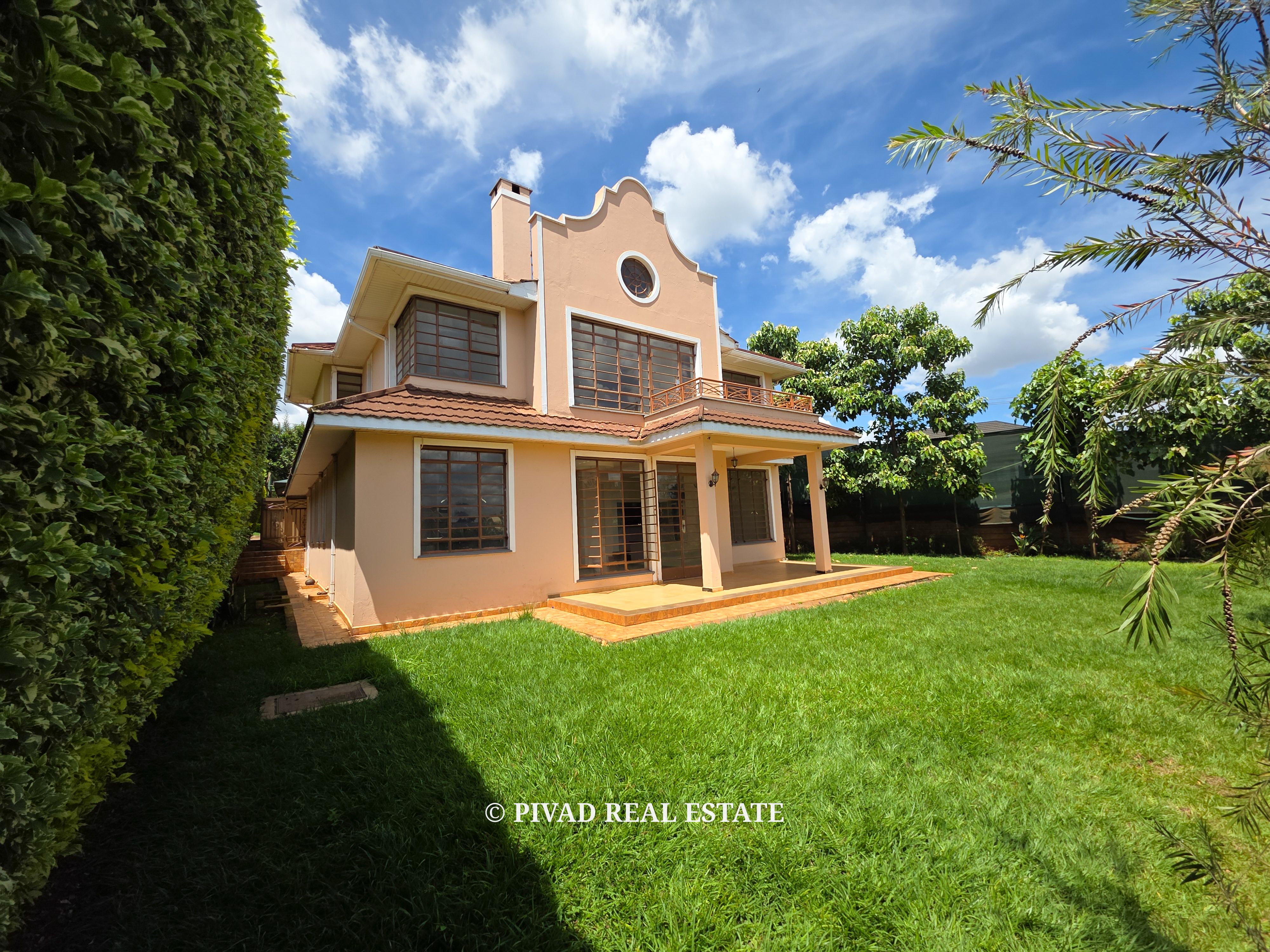 4 Bedroom Townhouse Available For Rent - Along Kiambu Road