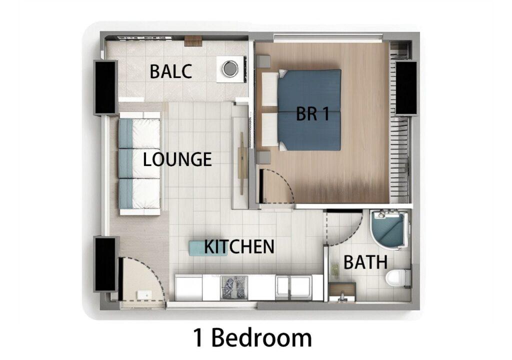 Montbleu Apartments for Sale in Westlands | Luxury 1 & 2 Bedroom Apartments on Muthithi Road