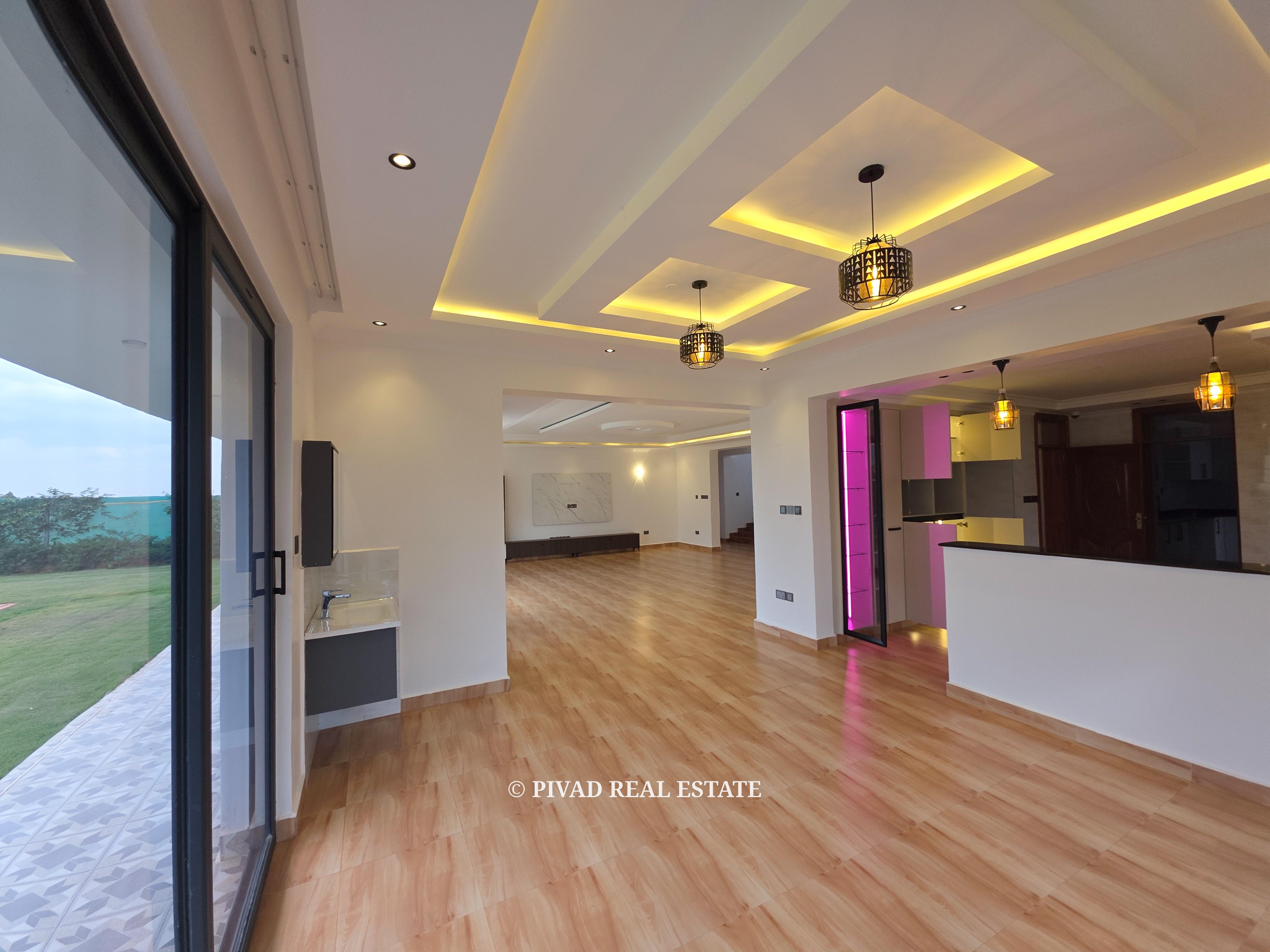 Newly built Flat roof 5 Bedroom house available for Sale in Tatu City