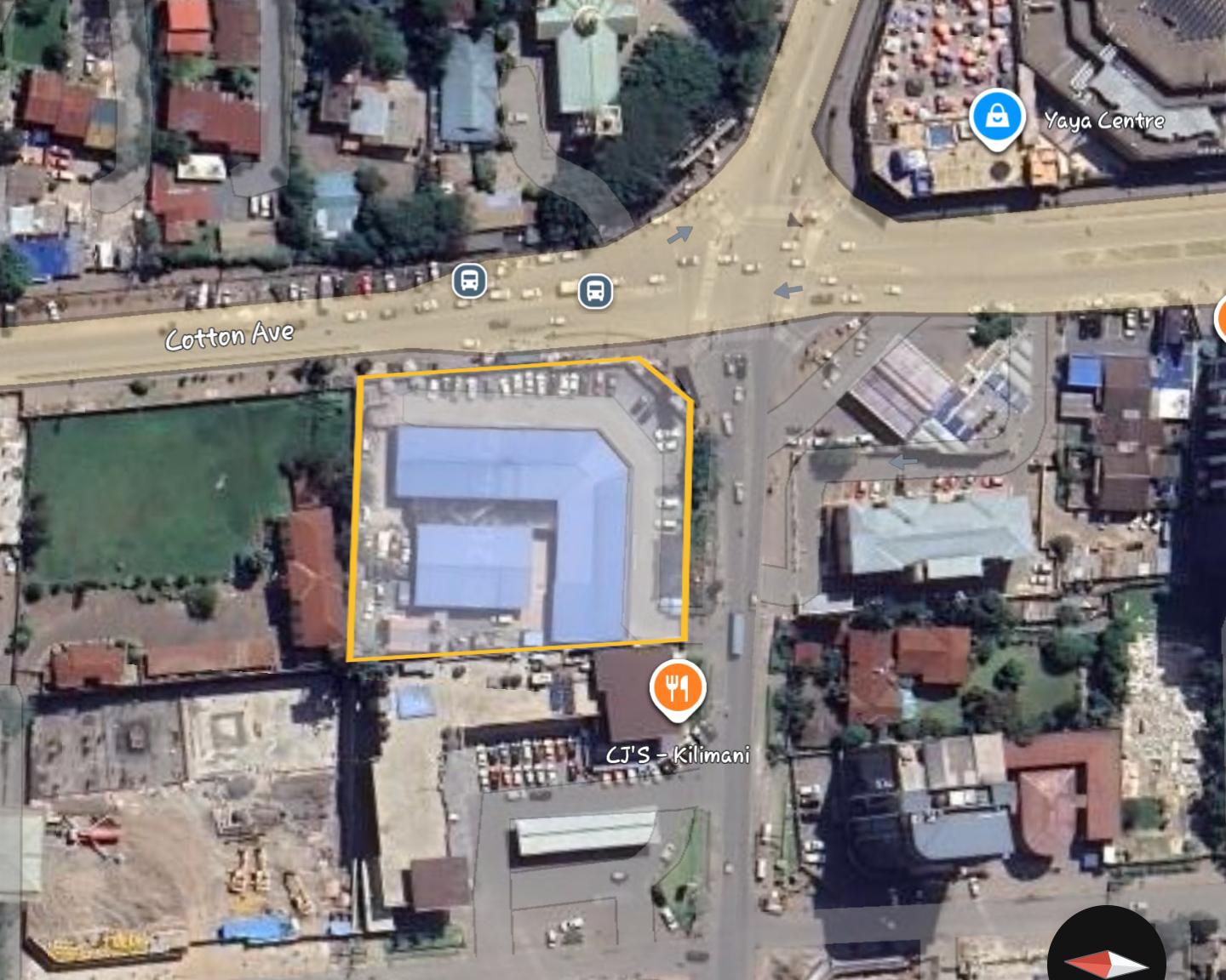 1.2 acre land available for Sale in Kilimani Yaya Centre