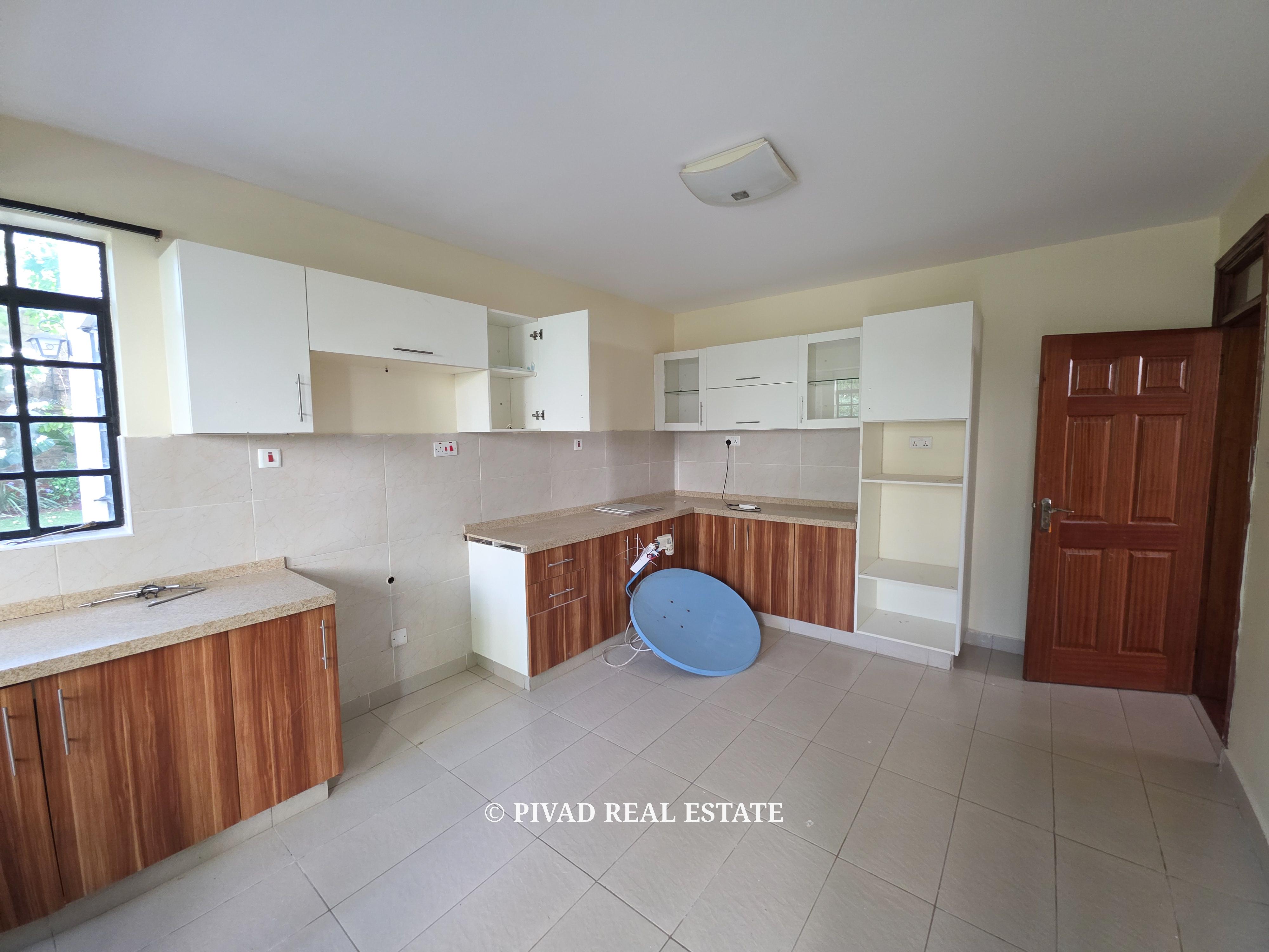 4 Bedroom House Available for Rent - Off Kiambu Road
