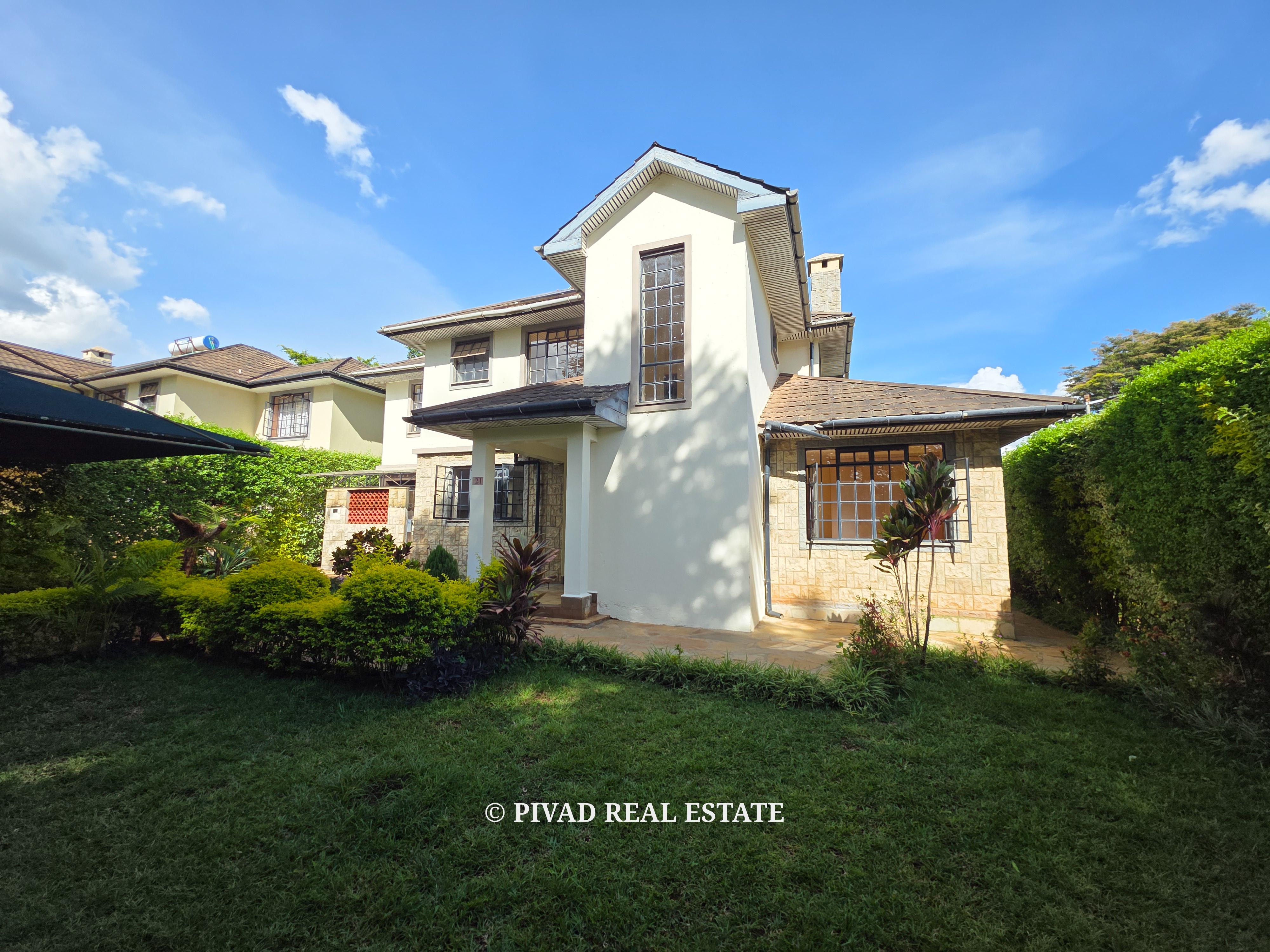 4 Bedroom House Available for Sale off Kiambu Road